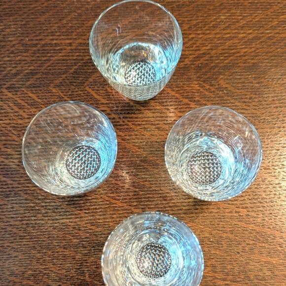 Vintage Riedel Crystal Shot Glasses with Etched Bottom (Qty 4) - Picture 2 of 10